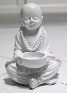Budda figurka figura biały