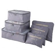 ZESTAW 6 SZT KOSMETYCZKA DAMSKA PODRÓŻNA ORGANIZER