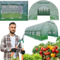 FOLIA OGRODOWA NA TUNEL OGRODOWY POSZYCIE SZKLARNIA 600x300cm 18m2 6x3x2m