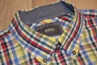 BRAX - KOSZULA MĘSKA - KRATKA - ROZ. L - J NOWA