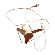 Wentylator na biurko 220V, 15 W. PRL. Sprawny.