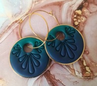 OKAZJA!!!! Kolczyki z gliny polimerowej 54a
