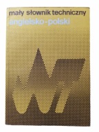 Mały Słownik Techniczny Angielsko-Polski WNT technika nauka słownictwo