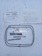 Zabezpieczenie reflektorów 126p POLKAT - NOWE metalowe z epoki