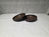 Szalki mosiężne do wagi szalkowej 2kg W.Hess Lublin 14,5cm