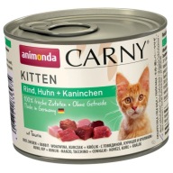 Animonda Carny Kitten Wołowina + Królik 200g