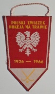 PROPORCZYK PZHT POLSKI ZWIĄZEK HOKEJA 40-LECIE 1926-1966 NA TRAWIE