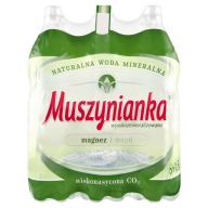 Muszynianka Naturalna woda mineralna wysokozmineralizowana niskonasycona CO