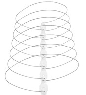 BARDZO SZEROKA SPIRALA NA PTAKI, GOŁĘBIE, KOLCE OCHRONA PRZECIW PTAKOM O-18