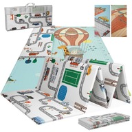 EDUKACYJNA MATA PIANKOWA DO NAUKI MIĘKKA DLA DZIECI 180x200 cm