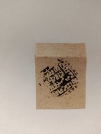 Stara India. Wycinek. Kasownik. 04723ł