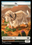 Karta Magic: The Gathering Ox Token OTJ 003