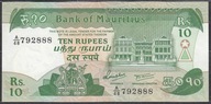 Mauritius 10 Rupi 1985