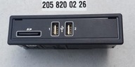 GNIAZDO USB CZYTNIK KART SD MERCEDES C 205 W205 2058200226