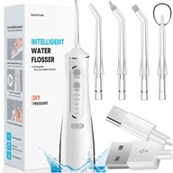 Irygator do zębów MEMFLOW bezprzewodowy 300 ml 5 programów 4 końcówki