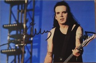SIMON GALLUP The Cure - zdęcie z autografem