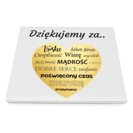 PODZIĘKOWANIE DLA NAUCZYCIELA PREZENT PUDEŁKO ZAKOŃCZENIE ROKU SZKOLNEGO