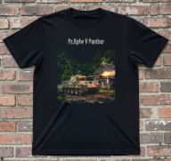 T-shirt Pz.Kpfw V Panther koszulka z czołgiem Pantera