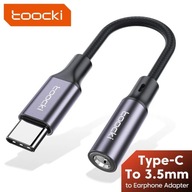 Adapter Audio do Smartfona Kabelek Przejściówka USB-C do Gniazda Jack 3.5mm
