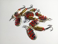 Błystka obrotowa Ubik Urania-70 obrotówka na szczupaka okonia pstrąga 2/5g