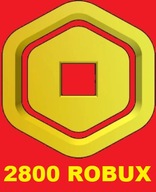 ROBLOX ROBUX 2800 SZTUK 2800RS 2.8K ROBUXÓW ROBUXY GAMEPASS