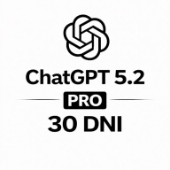 CHAT GPT PRO 5.2 30 DNI | NAJNOWSZA WERSJA PREMIUM CHATGPT PRO 5.2 O1 CODEX