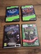 PC 4 Gry Hidden Object Ravenhearst Grim Facade Dark Ritual Haunted Manor