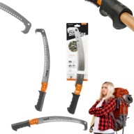 PIŁA RĘCZNA DO CIĘCIA DREWNA DO GAŁĘZI Z HAKIEM OSTRZE 320MM BRADAS