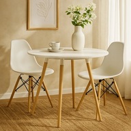 KRZESŁO KUCHENNE DO JADALNI SALONU BIURKA DREWNIANE SKANDYNAWSKIE