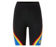 ESMARA krótkie legginsy FAN LIDLA logo Lidl KOLARKI S 36 czarne NOWE