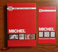 Michel - Katalog znaczków poczt. "Niemcy 2017/18" + wzornik znaków wodnych