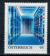 Austria 2024 Znaczek ** technika dane komputer informatyka