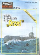 Mały Modelarz 2-3/1997 okręt podwodny ORP ORZEŁ