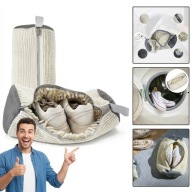 WOREK SIATKA DO PRANIA BUTÓW OBUWIA PRALKI NOWY POLIESTER 35CM OCHRONNY