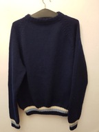 NORWESKI SWETER WEŁNIANY R.M\L SWETR ORYGINALNY