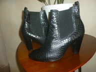 BUTY ECCO-R-36-SKÓRA NAT-NOWE-ŚLICZNE.