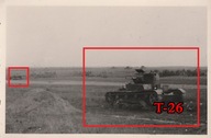 242N OPUSZCZONY CZOŁG T-26 ZSRR 1941 NIEMCY RZESZA