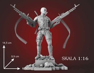 Deadpool- figurka wydruk 3D