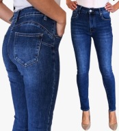 MS80 Jeansy M.SARA Push Up WYSZCZUPLAJĄCE r 44 2 xl (34)