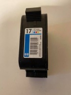 HP TUSZ GŁOWICA 17 C6625A KOLOR ORYGINAŁ PUSTY