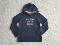 Cool Club bluza granatowa z napisem nowa roz 122-128