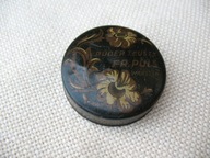 WARSZAWA FRANCISZEK PULS S.A. PUDER TŁUSTY NATURELLE przedwojenna PUSZKA