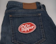 Naszywka Haftowana DR PEPPER Logo – 9 x 6 cm