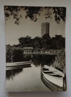 KRUSZWICA. JEZ. GOPŁO, KRZYWA WIEŻA. POCZTÓWKA.