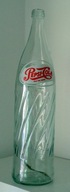Pepsi Cola - stara pusta butelka z PRL-u 1 l.