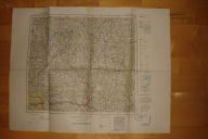 Litwa - Schaulen - Szawle - Siauliai - niemiecka mapa wojskowa 1933 r.