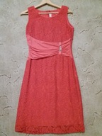 Sukienka 36 WESELE komunia KORONKA