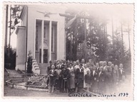 Cierlicko Mauzoleum Żwirki i Wigóry wycieczka 1939r. FOTOGRAFIA y831