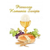 NA I KOMUNIĘ ŚWIĘTĄ HAFT DIAMENTOWY ŚWIĘTE RELIGIJNE OBRAZ DIAMENTOWY