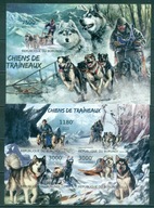 PSY W ZAPRZĘGU. BURUNDI. MNH. Bl+ark. 2012r